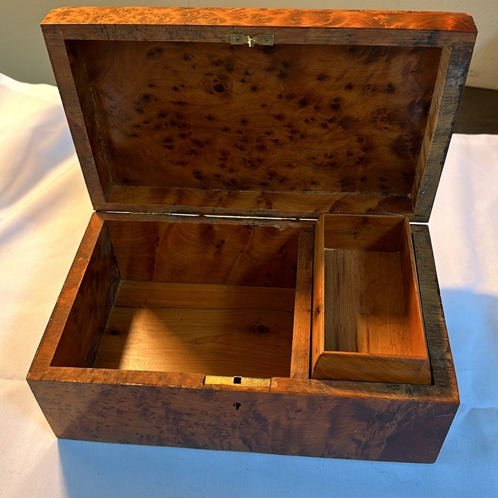 Morocan handmade wooden box